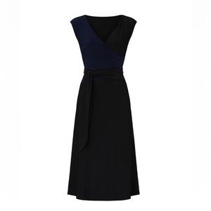 Lauren Ralph Lauren Dorena dress, size 16, black and navy